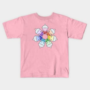 Rainbow Boba Kids T-Shirt